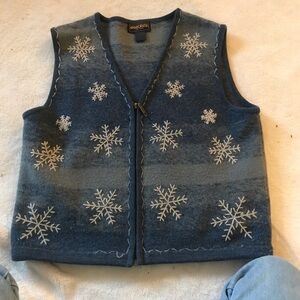 Vintage woolrich vest womens medium